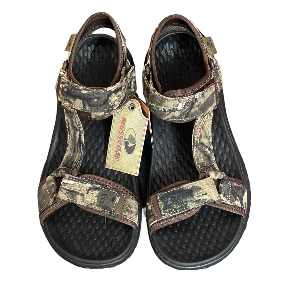 NEW Skechers Mens Lomell Rip
Tide Sandals Goodyear Soles
Camo #204351 Size:9 - Picture 2 of 15
